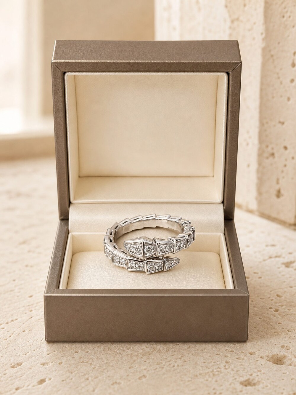 Bulgari Refined Statement Ring Style 2 | New with Box - Picture 1 of 9